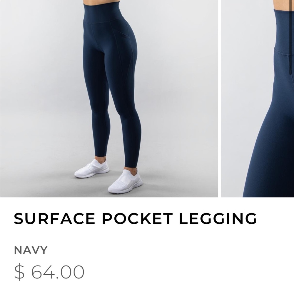 Alphalete surface pocket legging S Black